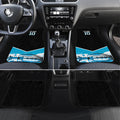 Personalised Sydney Sharks Rugby Car Mats Muscular Mascot Harbour Bridge Skyline Graphic