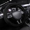 Sydney Sharks Rugby Steering Wheel Cover Muscular Mascot Harbour Bridge Skyline Graphic