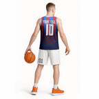 Personalised Newcastle Knights Rugby Basketball Jersey Armored Knight Mascot City Landmark Graphic
