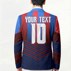 Personalised Newcastle Knights Rugby Blazer Armored Knight Mascot City Landmark Graphic
