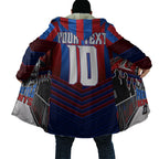 Personalised Newcastle Knights Rugby Cloak Armored Knight Mascot City Landmark Graphic
