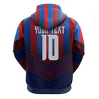 Personalised Newcastle Knights Rugby Hoodie Armored Knight Mascot City Landmark Graphic