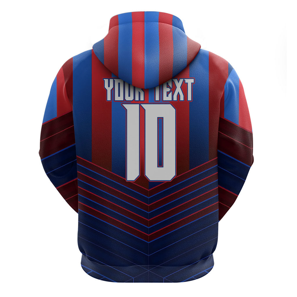 Personalised Newcastle Knights Rugby Hoodie Armored Knight Mascot City Landmark Graphic
