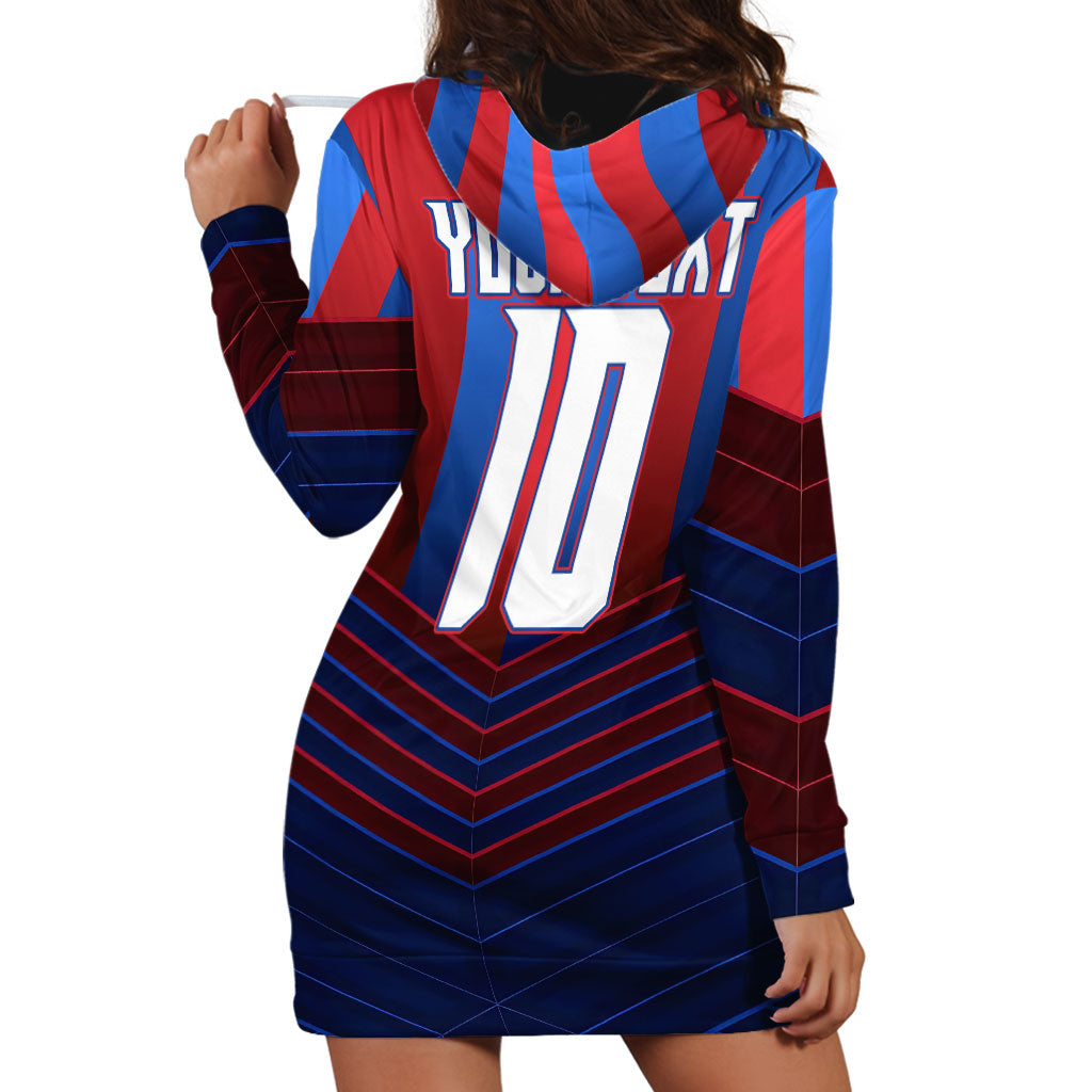 Personalised Newcastle Knights Rugby Hoodie Dress Armored Knight Mascot City Landmark Graphic