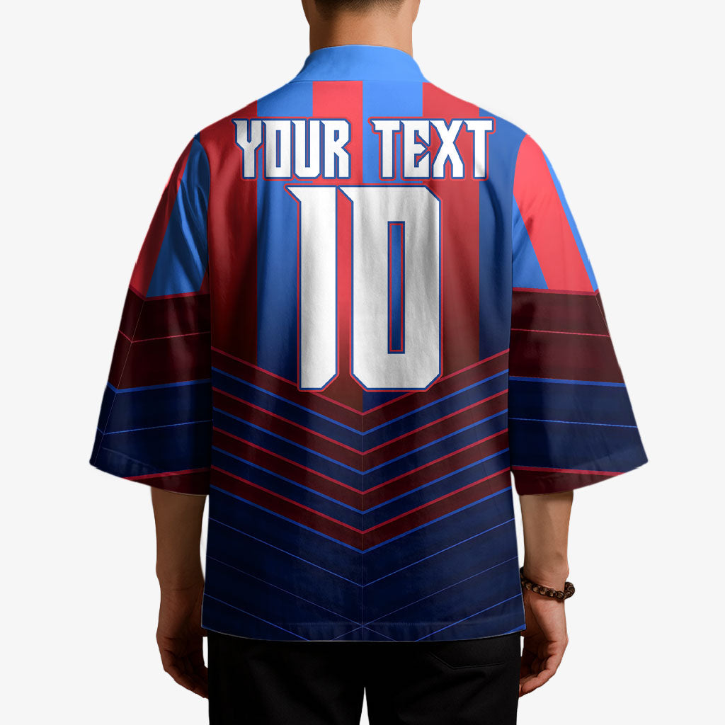 Personalised Newcastle Knights Rugby Kimono Armored Knight Mascot City Landmark Graphic