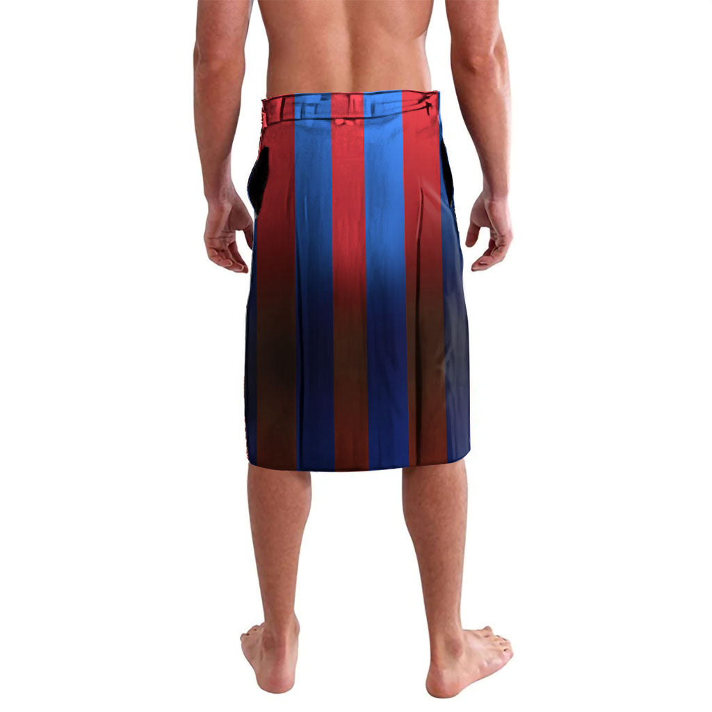 Personalised Newcastle Knights Rugby Lavalava Armored Knight Mascot City Landmark Graphic