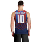 Personalised Newcastle Knights Rugby Men Tank Top Armored Knight Mascot City Landmark Graphic