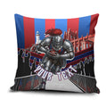 Personalised Newcastle Knights Rugby Pillow Cover Armored Knight Mascot City Landmark Graphic