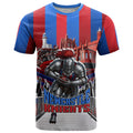 Personalised Newcastle Knights Rugby T Shirt Armored Knight Mascot City Landmark Graphic