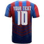 Personalised Newcastle Knights Rugby T Shirt Armored Knight Mascot City Landmark Graphic
