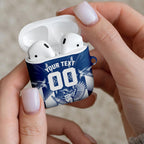 Personalized VIC Oztag Australia Bird Mascot AirPods Case Australian Flag Southern Cross Halftone