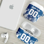 Personalized VIC Oztag Australia Bird Mascot AirPods Case Australian Flag Southern Cross Halftone