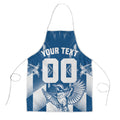 Personalized VIC Oztag Australia Bird Mascot Apron Australian Flag Southern Cross Halftone