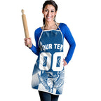 Personalized VIC Oztag Australia Bird Mascot Apron Australian Flag Southern Cross Halftone