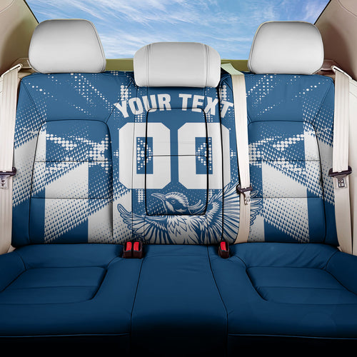 Personalized VIC Oztag Australia Bird Mascot Back Car Seat Cover Australian Flag Southern Cross Halftone