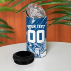 Personalized VIC Oztag Australia Bird Mascot 4 in 1 Can Cooler Tumbler Australian Flag Southern Cross Halftone