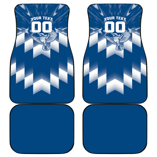 Personalized VIC Oztag Australia Bird Mascot Car Mats Australian Flag Southern Cross Halftone