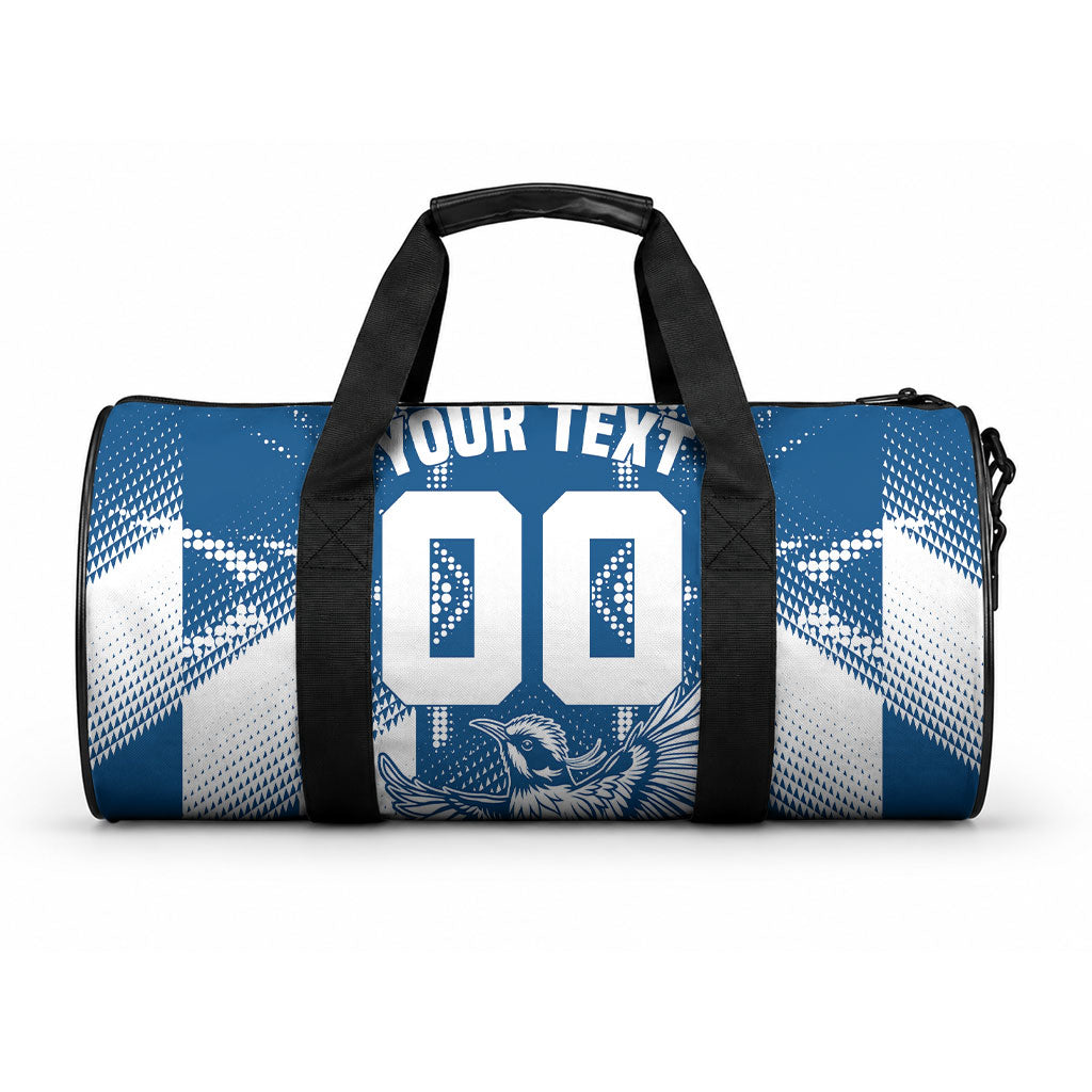 Personalized VIC Oztag Australia Bird Mascot Duffle Bag Australian Flag Southern Cross Halftone