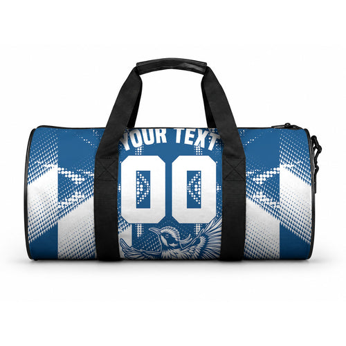 Personalized VIC Oztag Australia Bird Mascot Duffle Bag Australian Flag Southern Cross Halftone