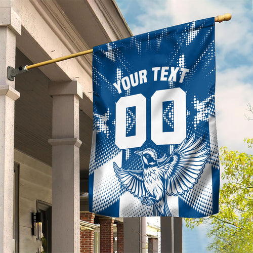 Personalized VIC Oztag Australia Bird Mascot Garden Flag Australian Flag Southern Cross Halftone