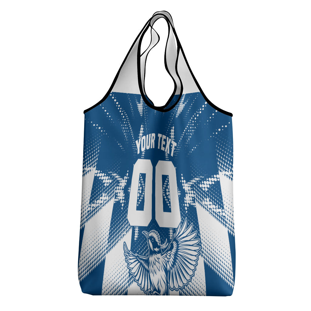 Personalized VIC Oztag Australia Bird Mascot Grocery Bag Australian Flag Southern Cross Halftone