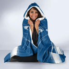 Personalized VIC Oztag Australia Bird Mascot Hooded Blanket Australian Flag Southern Cross Halftone