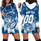 Personalized VIC Oztag Australia Bird Mascot Hoodie Dress Australian Flag Southern Cross Halftone