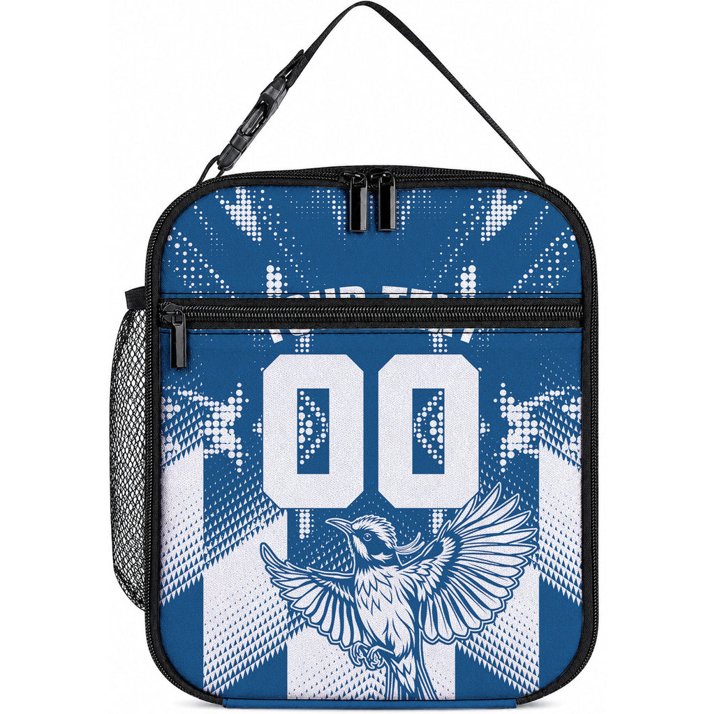 Personalized VIC Oztag Australia Bird Mascot Lunch Bag Australian Flag Southern Cross Halftone