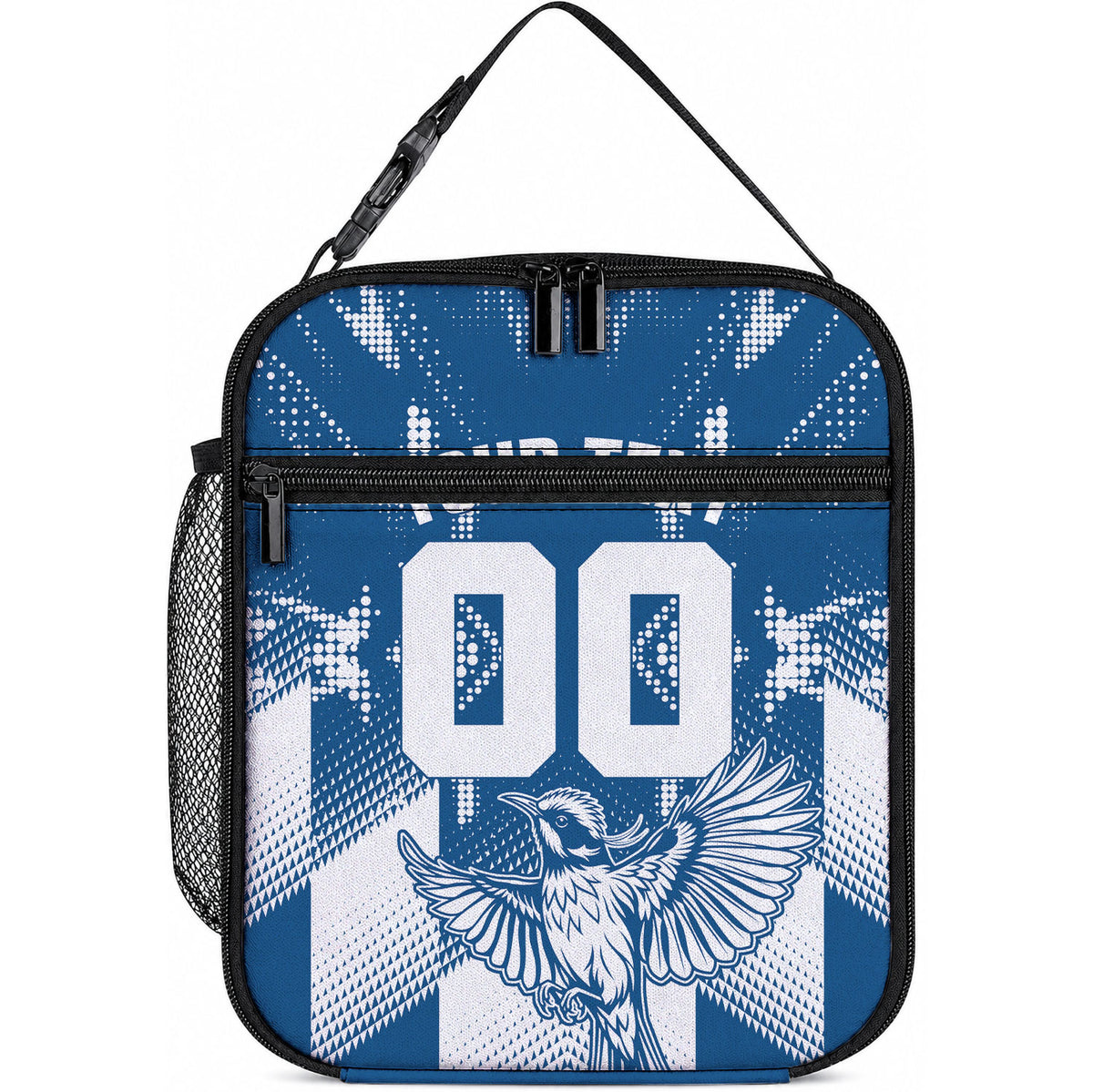 Personalized VIC Oztag Australia Bird Mascot Lunch Bag Australian Flag Southern Cross Halftone
