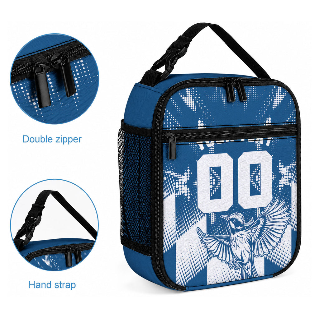 Personalized VIC Oztag Australia Bird Mascot Lunch Bag Australian Flag Southern Cross Halftone