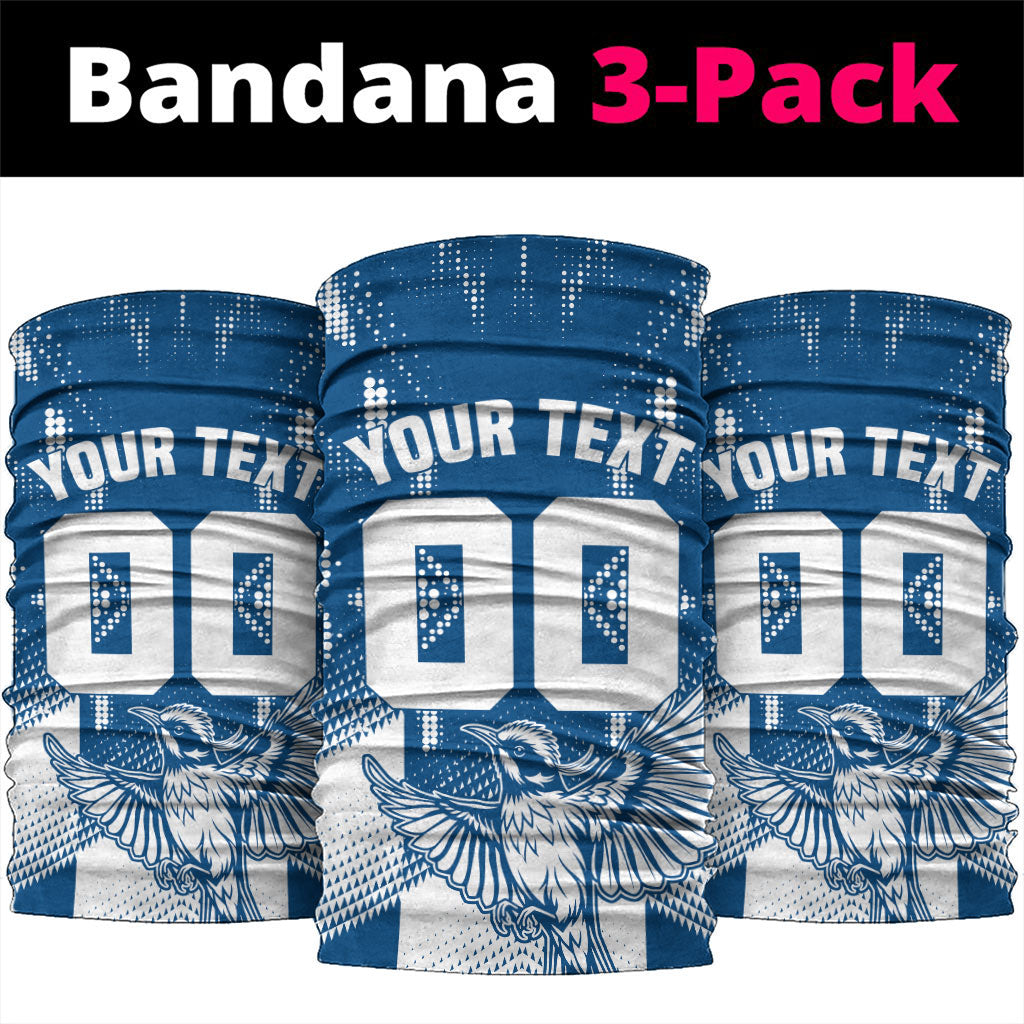 Personalized VIC Oztag Australia Bird Mascot Neck Gaiter Australian Flag Southern Cross Halftone
