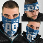 Personalized VIC Oztag Australia Bird Mascot Neck Gaiter Australian Flag Southern Cross Halftone