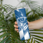 Personalized VIC Oztag Australia Bird Mascot Skinny Tumbler Australian Flag Southern Cross Halftone