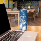 Personalized VIC Oztag Australia Bird Mascot Skinny Tumbler Australian Flag Southern Cross Halftone
