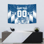 Personalized VIC Oztag Australia Bird Mascot Tapestry Australian Flag Southern Cross Halftone