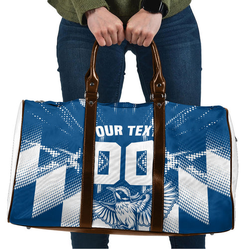 Personalized VIC Oztag Australia Bird Mascot Travel Bag Australian Flag Southern Cross Halftone