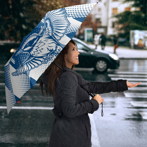 Personalized VIC Oztag Australia Bird Mascot Umbrella Australian Flag Southern Cross Halftone