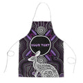 Personalised Aboriginal 50th Birthday Apron Kangaroo Indigenous Dot Art Australian Culture