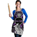 Personalised Aboriginal 50th Birthday Apron Kangaroo Indigenous Dot Art Australian Culture