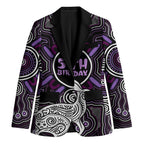 Personalised Aboriginal 50th Birthday Blazer Kangaroo Indigenous Dot Art Australian Culture