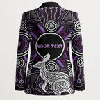Personalised Aboriginal 50th Birthday Blazer Kangaroo Indigenous Dot Art Australian Culture