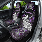 Personalised Aboriginal 50th Birthday Car Seat Cover Kangaroo Indigenous Dot Art Australian Culture