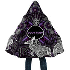Personalised Aboriginal 50th Birthday Cloak Kangaroo Indigenous Dot Art Australian Culture