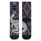 Personalised Aboriginal 50th Birthday Crew Socks Kangaroo Indigenous Dot Art Australian Culture