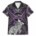 Personalised Aboriginal 50th Birthday Hawaiian Shirt Kangaroo Indigenous Dot Art Australian Culture