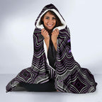 Personalised Aboriginal 50th Birthday Hooded Blanket Kangaroo Indigenous Dot Art Australian Culture
