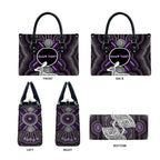 Personalised Aboriginal 50th Birthday Leather Bag Kangaroo Indigenous Dot Art Australian Culture