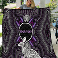 Personalised Aboriginal 50th Birthday Quilt Kangaroo Indigenous Dot Art Australian Culture