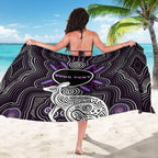 Personalised Aboriginal 50th Birthday Sarong Kangaroo Indigenous Dot Art Australian Culture