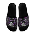 Personalised Aboriginal 50th Birthday Slide Sandals Kangaroo Indigenous Dot Art Australian Culture